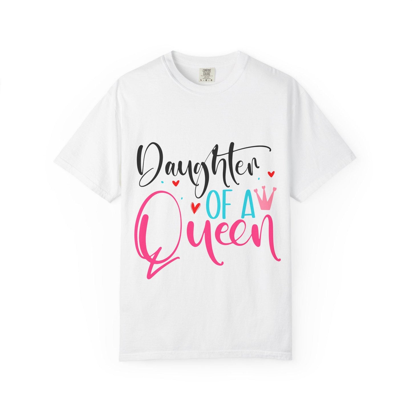 Modern Mama Comfort Colors Shirt Daughter of a Queen Trendy Mom T-Shirt Short Sleeve New Mom Gift Mommy Tee Mother’s Day or Birthday
