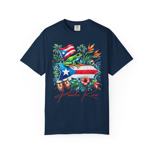 Puerto Rican Flag T-Shirt: Boricua Pride, Puerto Rico Gift