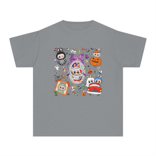 Labubu Monster Kids T-Shirt: Harajuku Party Tee, Pop Mart Fan Apparel