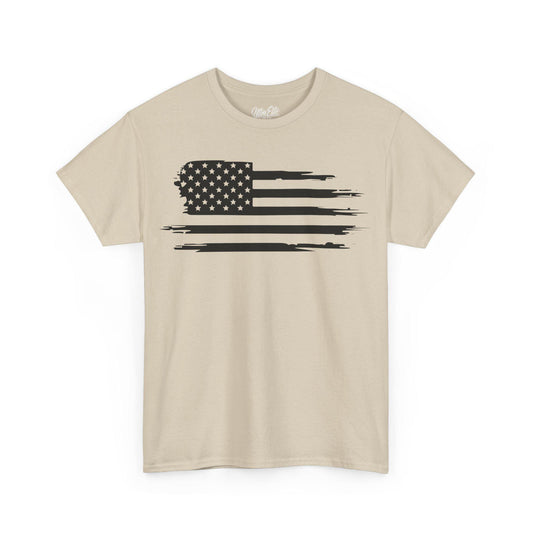 Patriot shirt for 4th of July Bold USA flag design great gift for veterans army military or gym wear Show your American pride USA Flag Tee