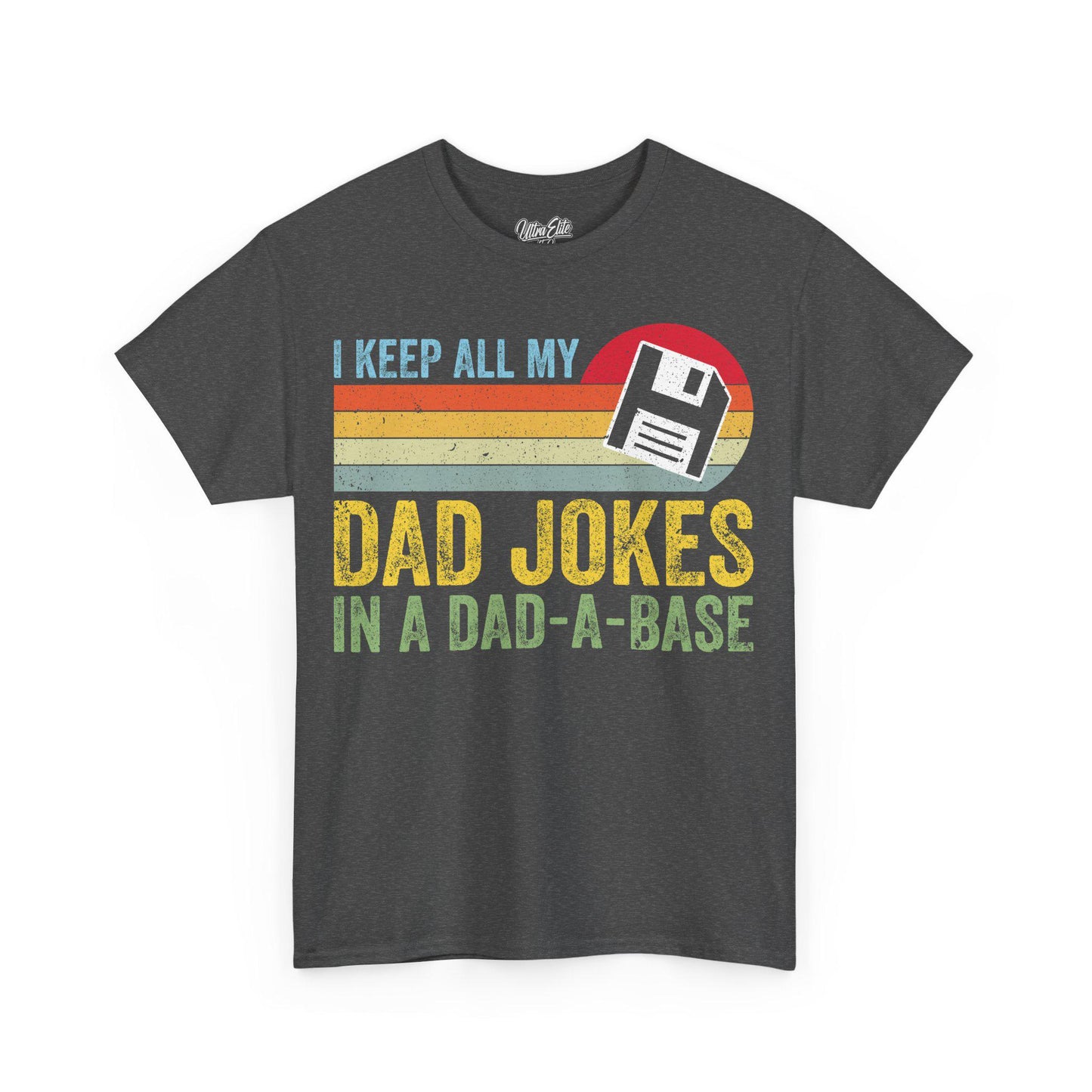 Dad Jokes Tee Funny Dad Shirt Father’s Day Gift Drinking Husband Tee Front & Back Print Gift for Dad or Husband