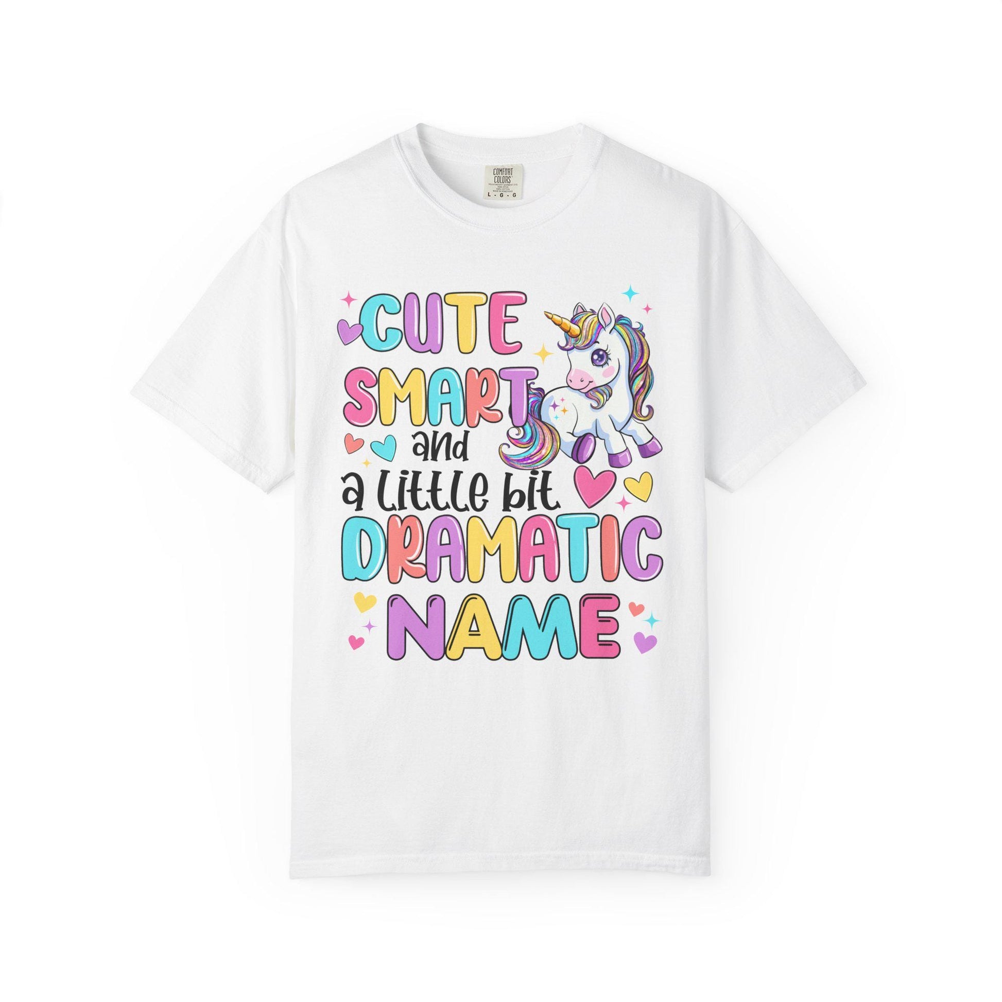 Custom Unicorn Birthday Girl Shirt Personalized Name Tee for Unicorn Party Birthday Gift Custom Outfit Magical Theme Shirt for Kids